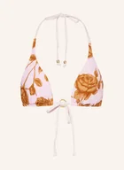 Stroje kąpielowe - Seafolly Góra Od Bikini Trójkątnego Rococo Dwustronna rosa - miniaturka - grafika 1