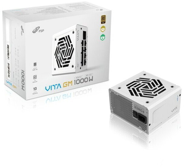 Zasilacz 1000W FSP VITA GM 80+ Gold ATX 3.0 w pełni modularny PPA10A4013