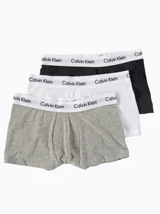 Calvin Klein Obcisłe bokserki pakowane po 3 szt. Mężczyźni Bawełna szary jednolity, S - Majtki męskie - miniaturka - grafika 1