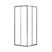 Kabiny prysznicowe - Kabina prysznicowa 80-90 x 185 cm Essential Sensea - miniaturka - grafika 1