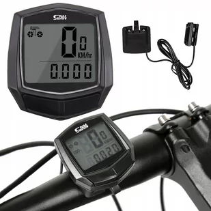 LICZNIK ROWEROWY WODOODPORNY PRĘDKOŚCIOMIERZ Z LCD - Liczniki rowerowe - miniaturka - grafika 1