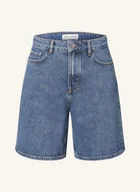 Spodenki damskie - Marc O'polo Szorty Jeansowe blau - miniaturka - grafika 1