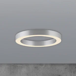 PURE Lampa sufitowa LED Lines, możliwość ściemniania, chromowy / srebrny, salon / jadalnia, aluminium, nowoczesny - Lampy sufitowe - miniaturka - grafika 1