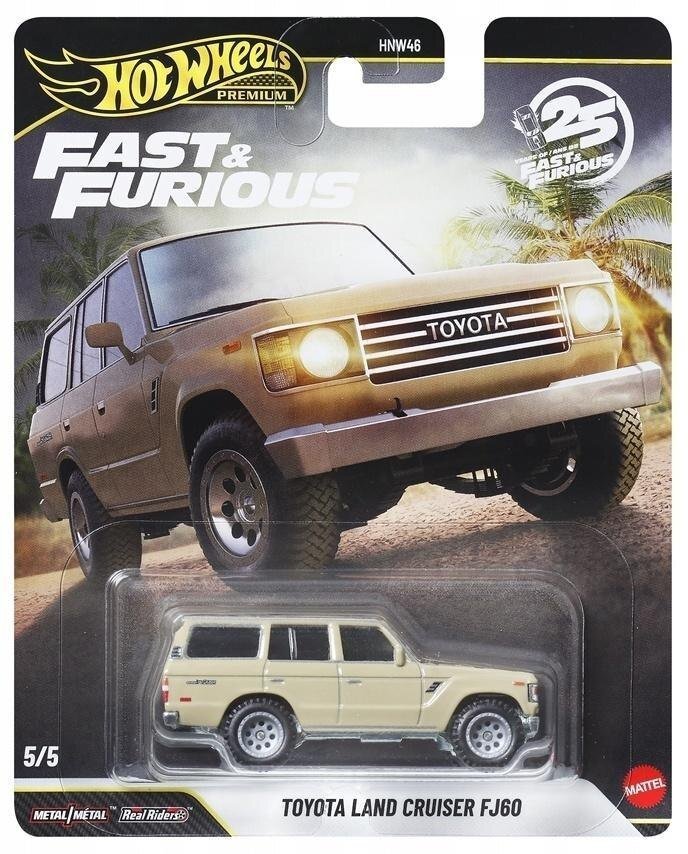 Mattel Hot Wheels Premium Szybcy i wściekli JHW76 EDUKAMP 0194735336920