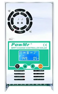Solarny regulator ładowania marki PowMr MPPT 60A 12/24/36/48V LCD do wszystkich akku - Akcesoria do kolektorów i fotowoltaiki - miniaturka - grafika 1