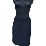 Spódnice - Marks&Spencer Spódnica Midi Wygodna Stylowa Elegancka Czarna Rozmiar 40 - miniaturka - grafika 1