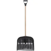 Łopaty do śniegu - Łopata do śniegu 130 cm, czarna - miniaturka - grafika 1