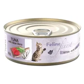 Mokra karma dla kotów - Porta 21 Feline Finest, 6 x 85 g - Kitten, tuńczyk z aloesem - miniaturka - grafika 1