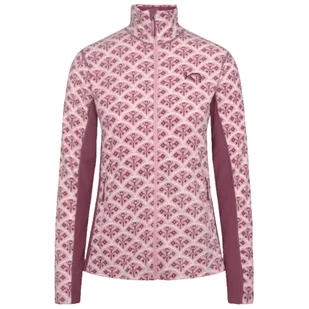 Bluza damska Kari Traa Thalena Fleece Rozmiar: M / Kolor: jasnoróżowy - Bluzy sportowe damskie - miniaturka - grafika 1