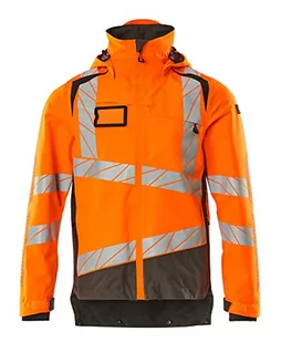 Mascot 19301-231-1418 Accelerate Safe oddychająca i wodoodporna kurtka Hard Shell kurtka, Hi-Vis pomarańczowy/ciemny antracyt, rozmiar M - Kimona, stroje i obuwie - miniaturka - grafika 1