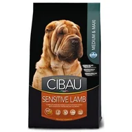 Sucha karma dla psów - Farmina Cibau Sensitive Lamb Adult Medium&Maxi 12 kg - miniaturka - grafika 1
