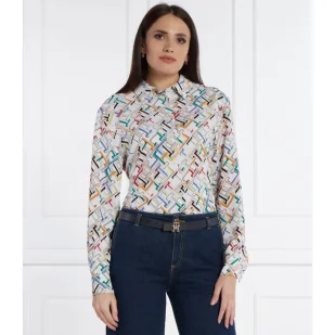 Tommy Hilfiger Koszula AMD FLUID | Relaxed fit - Koszule damskie - miniaturka - grafika 1