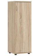 Regały - Minimalistyczny regał biurowy dąb sonoma R1-Z23 - miniaturka - grafika 1