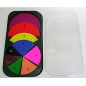 Pomoce naukowe - Ułamki magnetyczne z sortownikiem koła - miniaturka - grafika 1