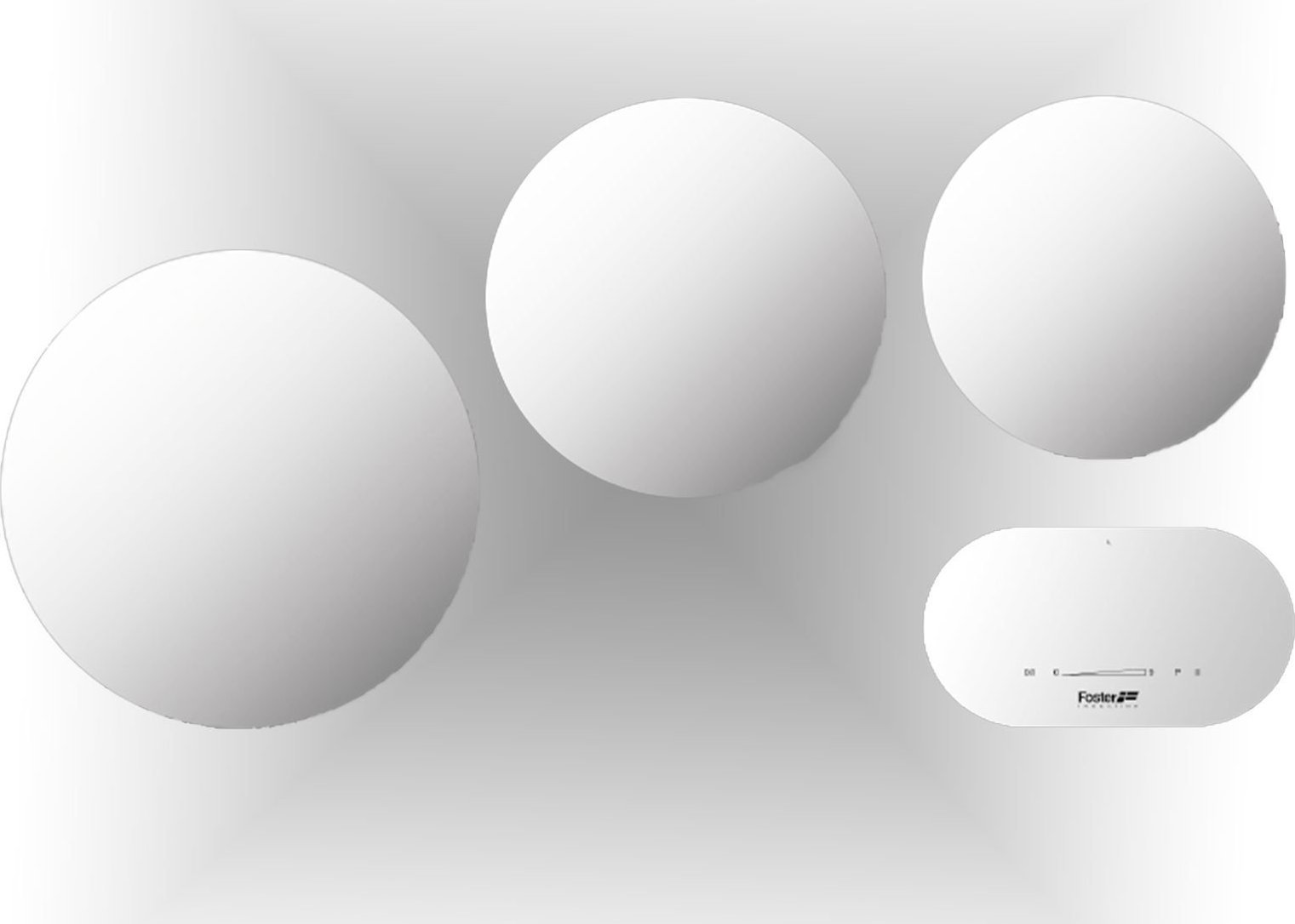 Foster MODULAR PACK 3 COOKING ZONES WHITE