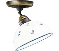 Lampy sufitowe - Kolarz 731.10.16 - Żyrandol natynkowy NONNA 1xE27/75W/230V śr. 20 cm niebieski - miniaturka - grafika 1