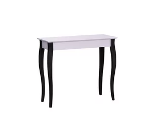 Konsola LILLO 85x35cm Czarne Nogi / Różowa - Konsole i sekretarzyki - miniaturka - grafika 1
