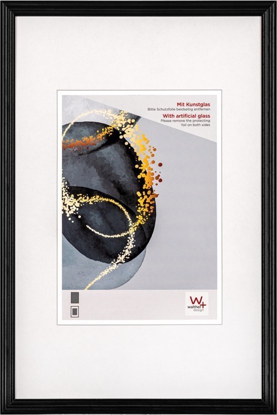 Ramka Walther Walther Select black 15x20 Wood HSX520B