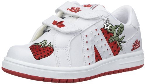 Lico Donna V 340, dziewczęce sneakersy, biały biały biały czerwony, 29 EU