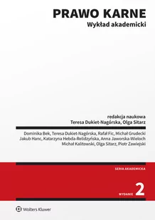 Prawo karne .Wykład akademicki w.2 - Prawo - miniaturka - grafika 1