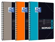 Szkolne artykuły papiernicze - OXFORD HAMELIN Kołozeszyt Nomadbook kratka z marginesem B5/80 kartek 400100861 - miniaturka - grafika 1