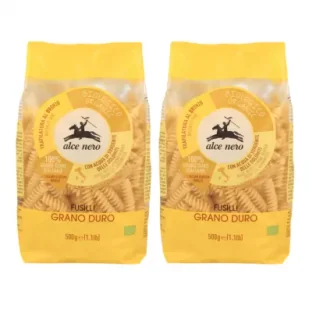 Alce Nero Makaron semolinowy fusilli Zestaw 2 x 500 g Bio - Makaron - miniaturka - grafika 1