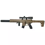 Wiatrówki karabinki - Sig Sauer MCX 4,5 mm - FDE z lunetą 1-4X24 - miniaturka - grafika 1