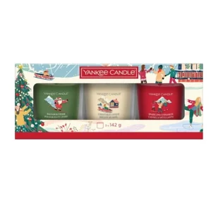 Yankee Candle Apres Ski zestaw świec 3 x 142 g - Świece Yankee Candle Apres Ski zestaw świec 3 x 142 g - Świece - miniaturka - grafika 1