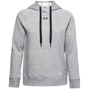 Bluza damska Under Armour Rival Fleece HB Hoodie Rozmiar: XS / Kolor: szary - Bluzy sportowe damskie - miniaturka - grafika 1