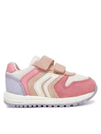 Buty dla dziewczynek - Geox Sneakersy B Alben B453ZA 02214 C8W1Z M Różowy - miniaturka - grafika 1
