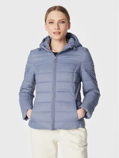 Outhorn Kurtka puchowa TDJAF011 Niebieski Regular Fit - Kurtki i kamizelki sportowe damskie - miniaturka - grafika 1
