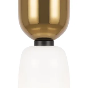 Złoto-biały kinkiet ścienny na E14 MOD177PL-01G z serii MEMORY - Lampy ścienne - miniaturka - grafika 2