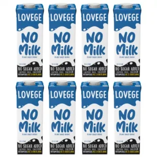 Lovege Napój owsiany No Milk bez dodatku cukru zgrzewka 8 x 1 l - Napoje roślinne - miniaturka - grafika 1