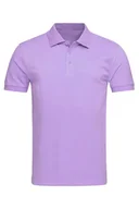 Odzież medyczna - Koszulka polo medyczna męska lawenda XL - miniaturka - grafika 1