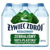 Woda - Żywiec Zdrój Niegazowany Woda źródlana 6 x 1 l - miniaturka - grafika 1