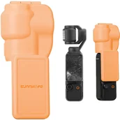 Torby fotograficzne i futerały - POKROWIEC ETUI OCHRONNE OSŁONA CHRONIĄCA GIMBALA I EKRAN DO DJI OSMO POCKET 3 POMARAŃCZOWA - miniaturka - grafika 1