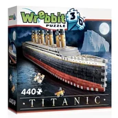Puzzle - Wrebbit Puzzle 3D 440 el Titanic - miniaturka - grafika 1