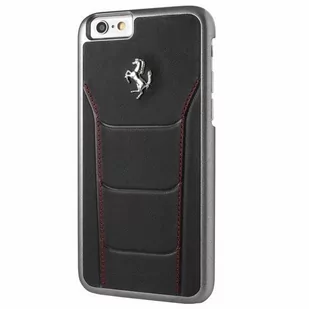 Ferrari Apple iPhone 6/6S HardCase czarny FESEHCP6BKR - Etui i futerały do telefonów - miniaturka - grafika 1
