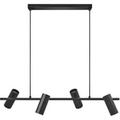 Lampy sufitowe - Nordlux Alanis lampa wisząca 4x15W czarna 2213423003 - miniaturka - grafika 1