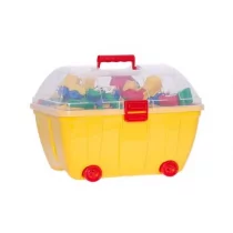 Hemar Pojemnik Kuferek z klockami dla dzieci K1 - Klocki - miniaturka - grafika 1