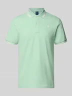 Koszulki męskie - Koszulka polo o kroju slim fit z wyhaftowanym logo model ‘Dunda’ - miniaturka - grafika 1