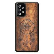 Etui i futerały do telefonów - Drewniane etui Samsung Galaxy A72 5G Łapacz Snów Imbuia Forestzone - miniaturka - grafika 1