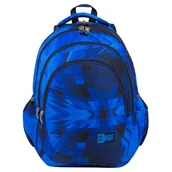 Plecaki szkolne i tornistry - Str, Plecak Szkolny, 4 Komorowy, Blue Abstraction - miniaturka - grafika 1