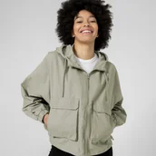 Kurtki damskie - Damska kurtka przejściowa OUTHORN OTHSS23TJACF031 - miętowa - miniaturka - grafika 1