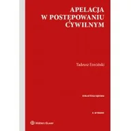 Prawo - Apelacja w postępowaniu cywilnym w.4/2020 Tadeusz Ereciński - miniaturka - grafika 1