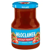 Koncentraty warzywne, przeciery - Włocławek Ketchup pomidorowy pikantny 380g - miniaturka - grafika 1