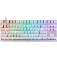 Klawiatury - Motospeed K82 RGB (biała) 032615 - miniaturka - grafika 1