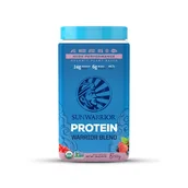 Produkty specjalne dla sportowców - Sunwarrior Protein Blend BIO - Owoce leśne - 750g - miniaturka - grafika 1