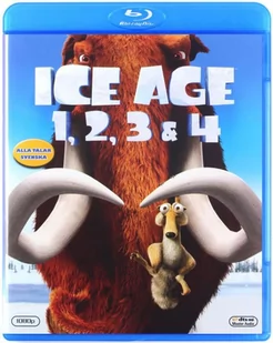 Pakiet: Epoka lodowcowa 1-4 - Filmy animowane Blu-Ray - miniaturka - grafika 1