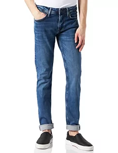Spodenki męskie - Pepe Jeans Męskie spodnie Hatch Regular spodnie, 000 denim, 40 W, 000 dżins, 40W - grafika 1